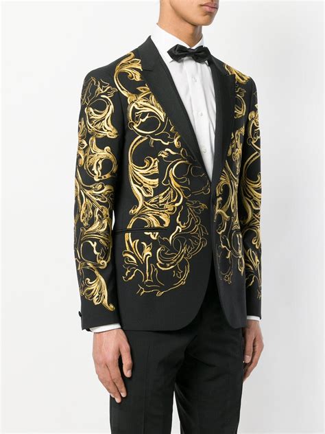 blazer versace femme|versace men's wedding suits.